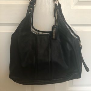 Kenneth Cole satchel purse leather (reversible)